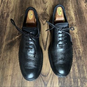 Cole Haan 2.zerogrand Zerogrand Lined Lazer Wingtip Oxford Black Men’s 11